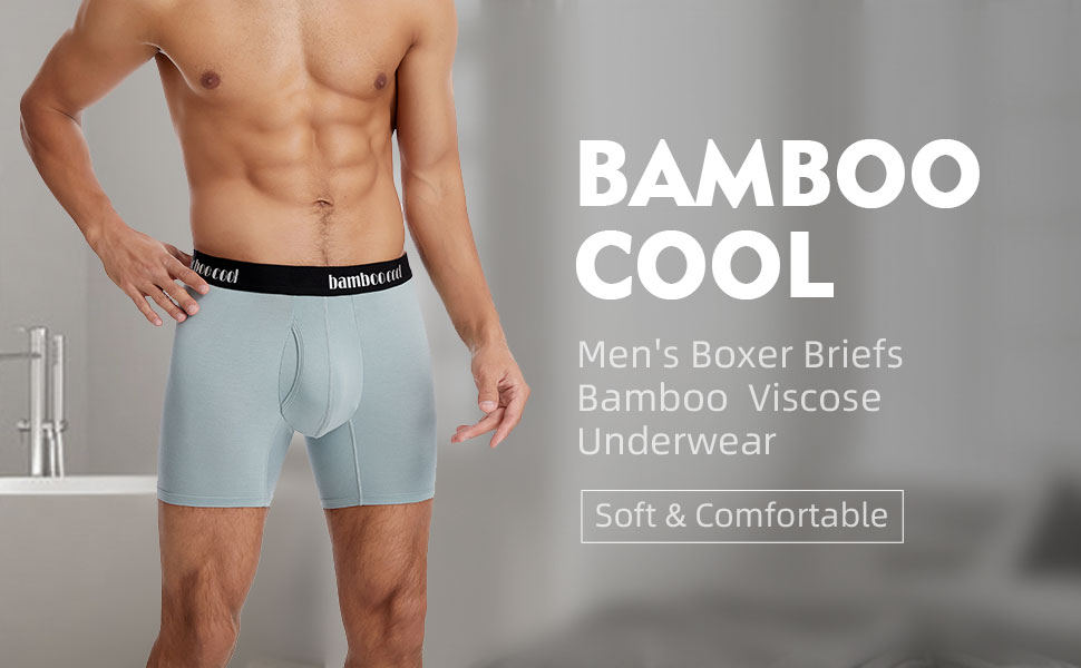 mens boxer briefs bamboo viscose underwear