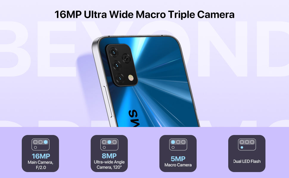 triple camera ATT  totally unlocked