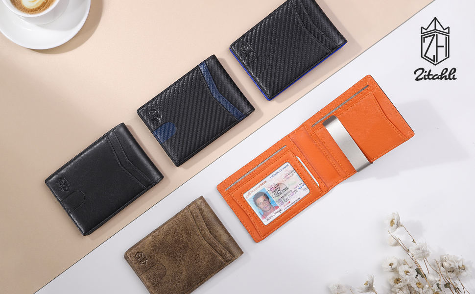 Slim wallet for men