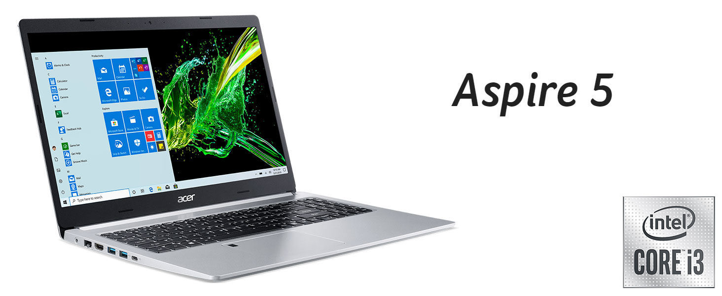 Acer Aspire 5 A515-55 Amazon Choice Intel; Core i3-1005G1 15.6 Full HD SSD