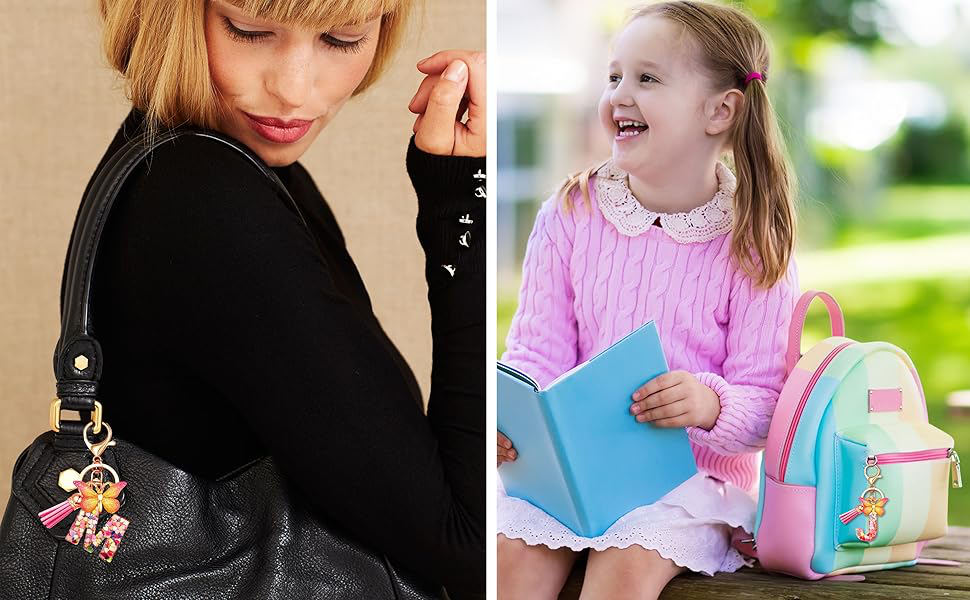 handbag and school bag