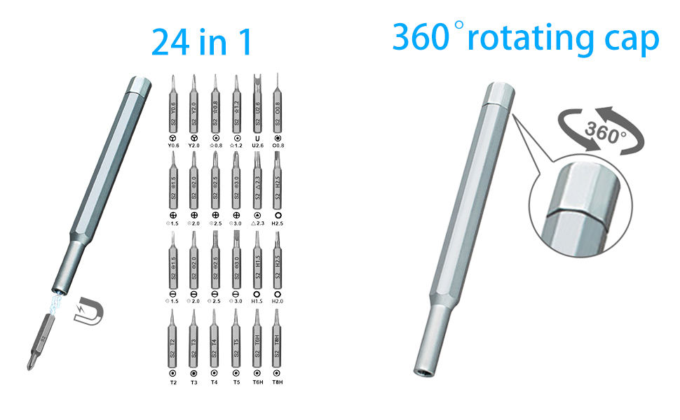 Why design a 24-in-one screwdriver set?